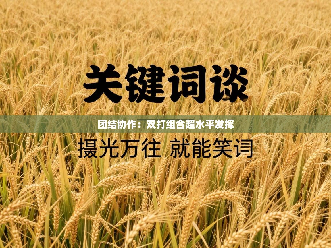 团结协作：双打组合超水平发挥  第1张